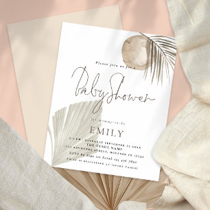 Lámina Chica de Grass Boho Pampas o Boy Baby Shower