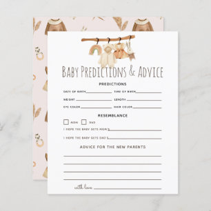 Lámina Chica de la línea de ropa Boho Predicciones y cons