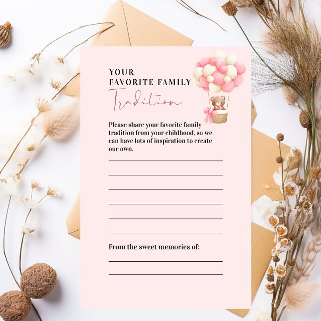 Lámina Chica Rosa Teddy Bear Familia Baby Shower (Subido por el creador)