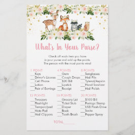 Lámina Chica Woodland Floral ¿Qué hay en tu juego de bols