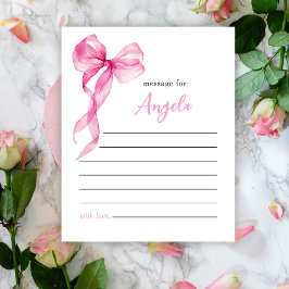 Lámina Chicas de Bow Rosado Primera Cápsula de Cumpleaños