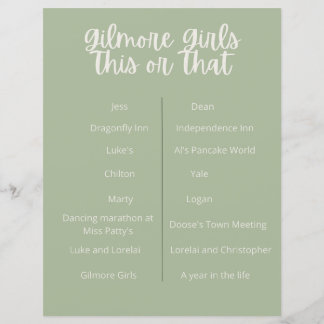 Lámina chicas dorados fiesta este o ese juego