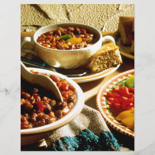 Lámina Chili con Cornbread