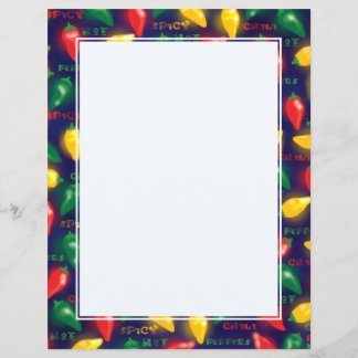 Lámina Chili Pepper Letterhead