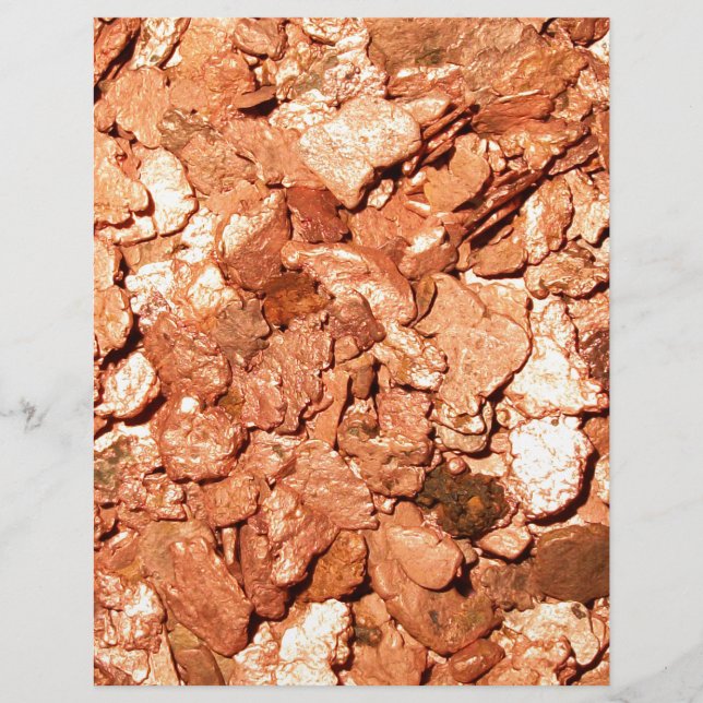 Lámina Chips Metalizado de cobre (Anverso)