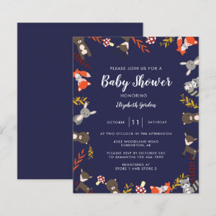 Lámina Chorreado Bosque Baby Shower Dulce Bosque Neutral