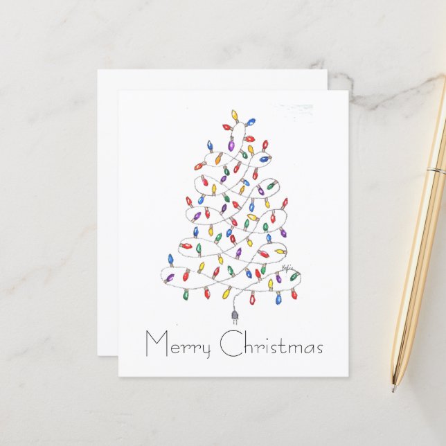 Lámina Christmas Tree (Anverso/Reverso In Situ)