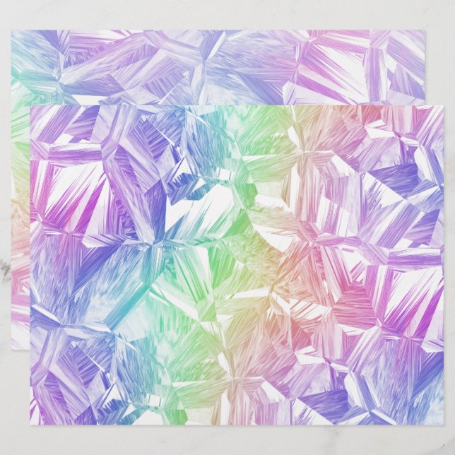 Lámina chromatic reality : paper sheet (Anverso / Reverso)