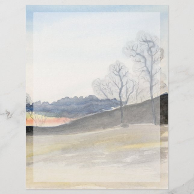 Lámina Cielo de tormenta (Anverso)