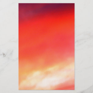 Lámina Cielo Rojo De Noche