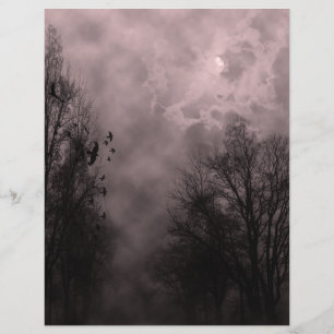 Lámina Cielo rojo ensordecedor con Ravens