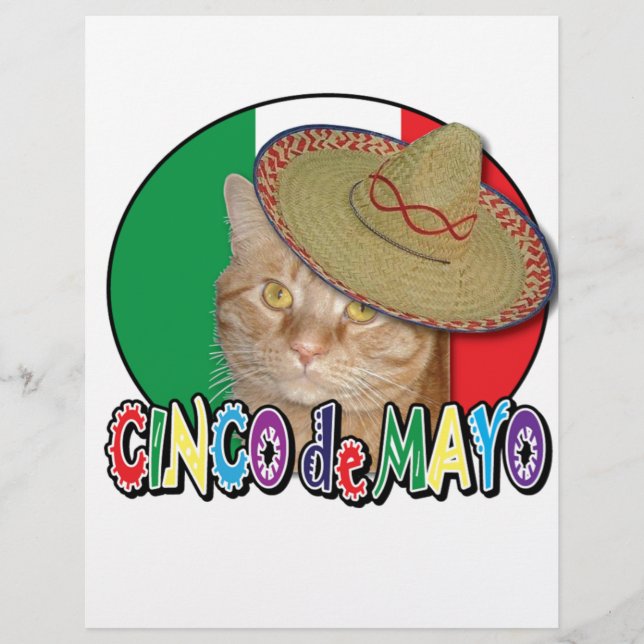 Lámina Cinco de Mayo (Anverso)