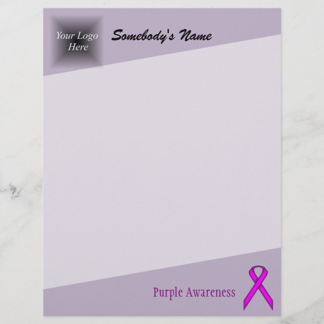 Lámina Cinta Purple Standard de Kenneth Yoncich (Anverso)