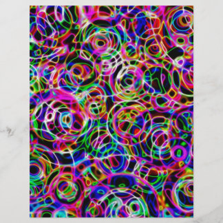 Lámina Círculos de neón