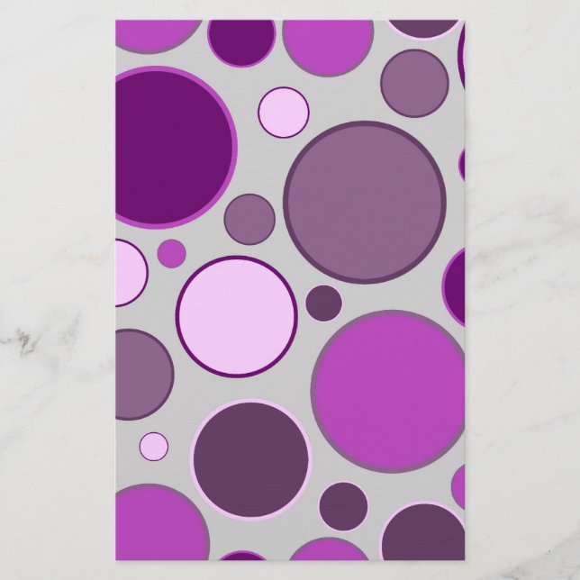 Lámina círculos retro (Anverso)