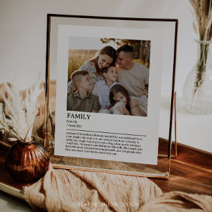 Lámina Cita de citas de definición de familia personaliza