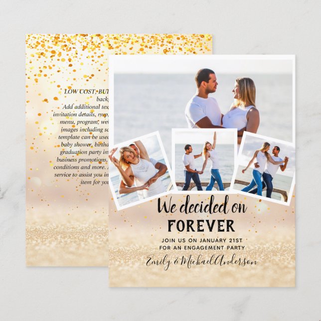 LÁMINA CITA DE COMPROMISO DE FOTOS PRESUPUESTARIAS INVITA (Anverso / Reverso)