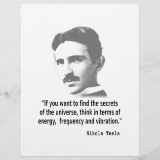 Lámina Cita De Nikola Tesla
