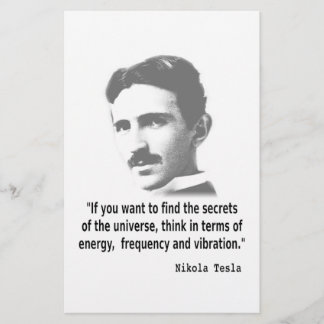 Lámina Cita De Nikola Tesla