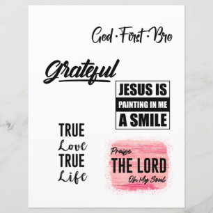 Lámina Citas cristianas religiosas de Jesús Versículo de 