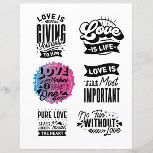 Lámina Citas románticas del día de San Valentín
