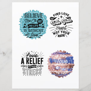 Lámina Citas románticas Día de San Valentín de amor