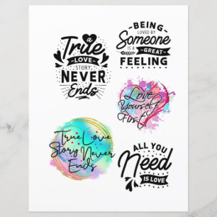 Lámina Citas románticas Día de San Valentín de amor