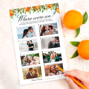 Lámina Citrus naranja Donde Partimos Fotos De Pareja