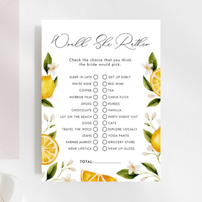 Lámina Citrus Prefiere Un Juego De Ducha De Novias (Subido por el creador)