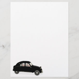 Lámina Ciudadano negro 2CV