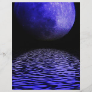 Lámina Claro de luna que brilla intensamente
