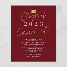 Lámina Clase Presupuestaria del Partido de Graduación de 