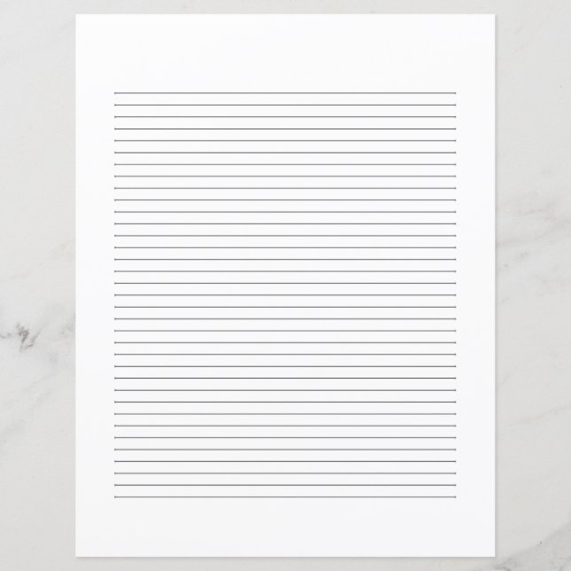 Lámina Classic Elegant Monogram Script Stationery (Anverso)