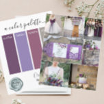 Lámina Classy Orchid Plum Boda colores Palette Card 202<br><div class="desc">Classy Orchid Plum Boda colores Palette Card 2024</div>