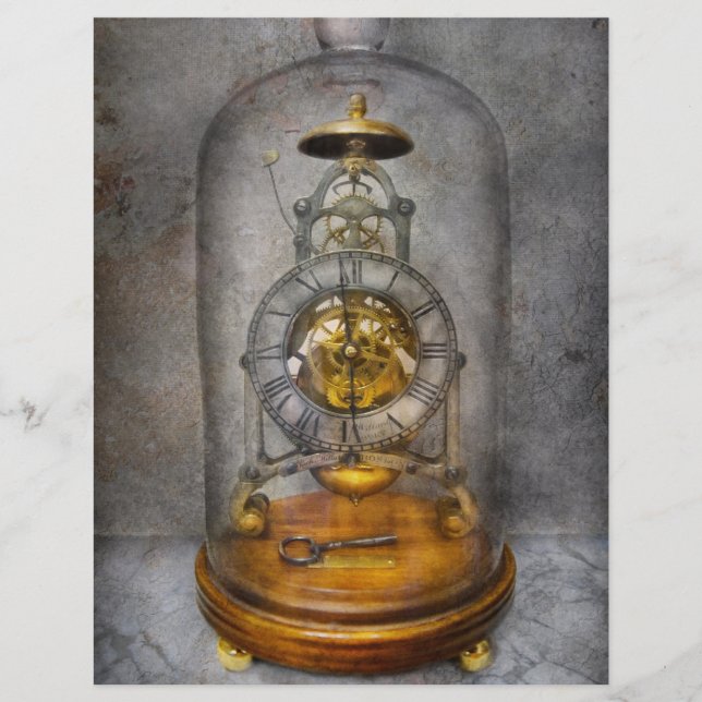 Lámina Clocksmith - La cápsula del tiempo (Anverso)