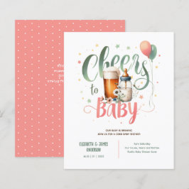 Lámina COED Baby Brewing Beers Bottles Cheers Wildflowers