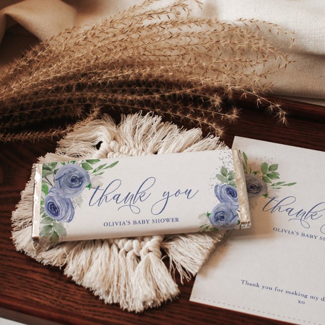 Lámina Colchón de barra de candelabro con floral azul per (Subido por el creador)