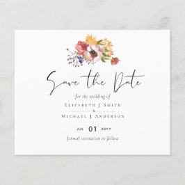 Lámina Colección de Bodas de colores de caída rústica - p