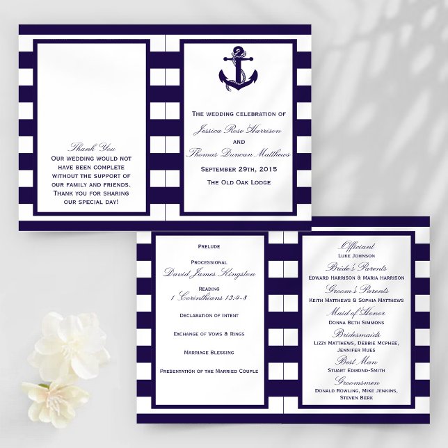 Lámina Colección de Bodas de franjas de la marina de infl (Subido por el creador)