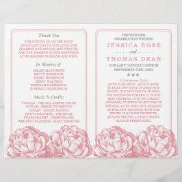 Lámina Colección de Bodas florales de Peony