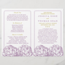 Lámina Colección de Bodas florales de Peony