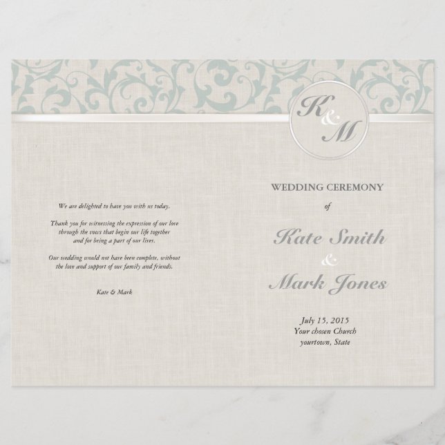 Lámina Colección de Bodas SmartElegance SeaSpray (Anverso)