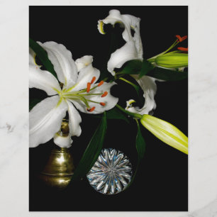 Lámina Colección de flores y latón de Iirsh Design