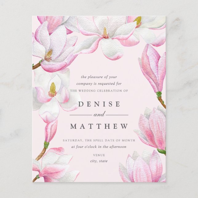 Lámina Colección Magnolia (Anverso)