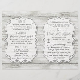 Lámina Colección Nautical Whitewashed Wood Beach Wedding