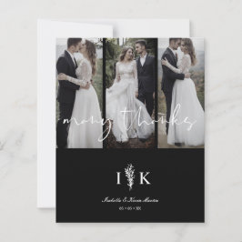 Lámina Collage de fotos de Budget 3 Bodas Muchas gracias