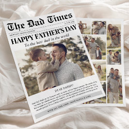 Lámina Collage de fotos personalizado feliz diario del Dí