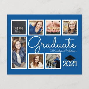 Lámina COLLAGE DE FOTOS PRESUPUESTO Invitación de graduad