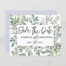 Lámina Color de agua del presupuesto Eucalyptus Verde Gua