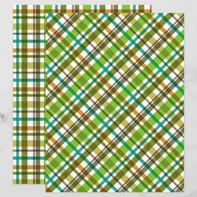 Lámina Colores de navidades colocados (Anverso / Reverso)